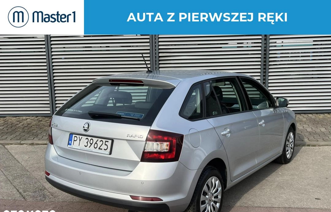 Skoda RAPID cena 42850 przebieg: 85003, rok produkcji 2018 z Wejherowo małe 191